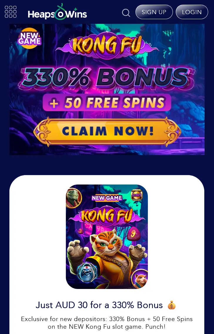 heaps of wins casino promotions